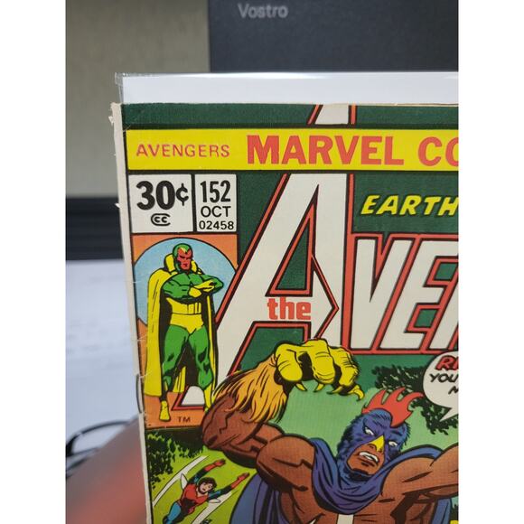Avengers #152 (1976) 1st app Black Talon III Mid-Grade Copy Marvel Comics Vision - Picture 2 of 8